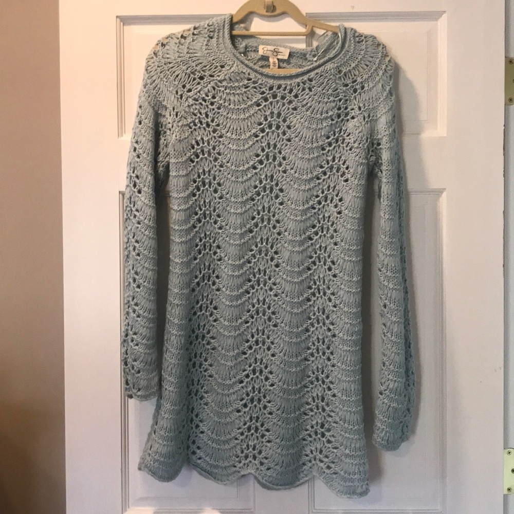 Light Blue Jessica Simpson sweater size Small